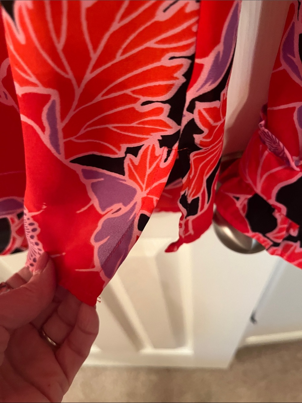 Who What Wear Floral Blouse - Picture 8 of 8